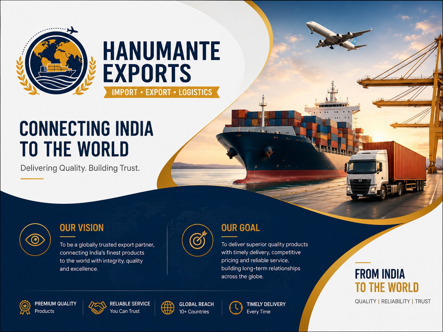 Hanumante Exports – Connecting India to the World